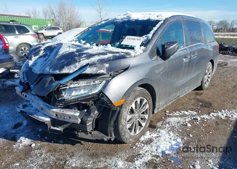 2023 Honda Odyssey Ex-L z USA, uszkodzony, nr VIN 5FNRL6H63PB025934